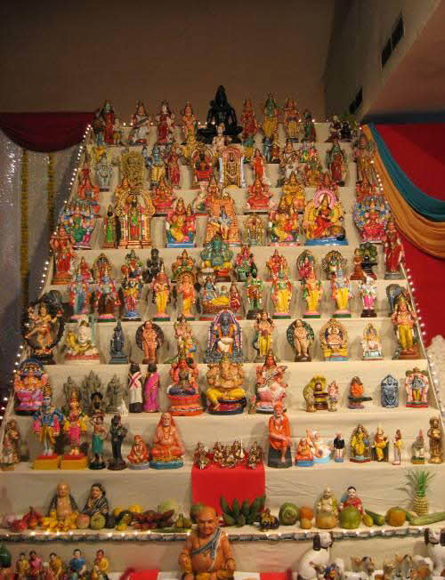 Navarathri Golu steps நவராத்திரி கொலு வைக்கும் முறை மற்றும் அதன் பலன்கள்